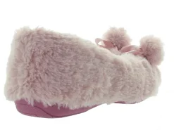 chaussons et pantoufles - Ballerines - femme - Synthétique - Rose - La maison de l espadrille