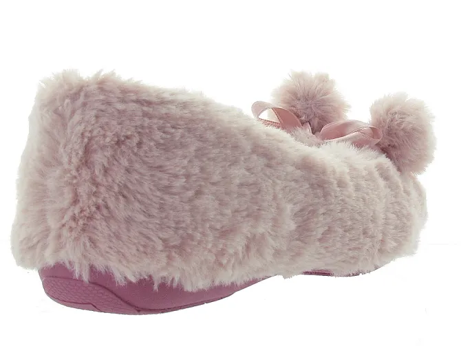 chaussons et pantoufles - Ballerines - femme - Synthétique - Rose - La maison de l espadrille