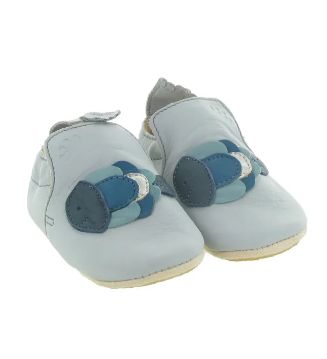chaussons et pantoufles - - bebe garcon - - Bleu - Easy peasy