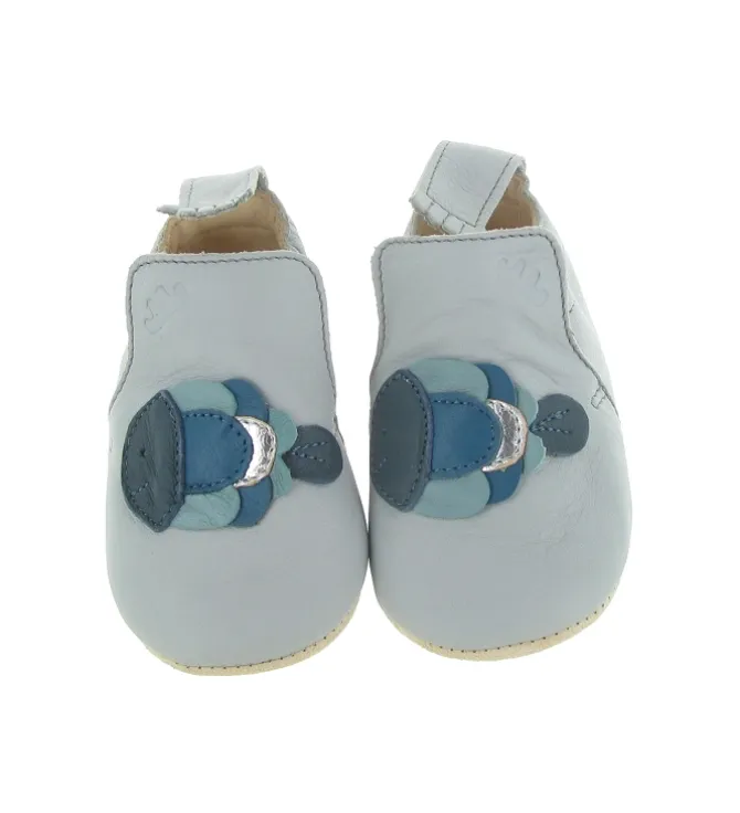 chaussons et pantoufles - - bebe garcon - - Bleu - Easy peasy