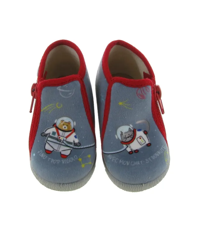 chaussons et pantoufles - - bebe garcon - - Gris - Bellamy
