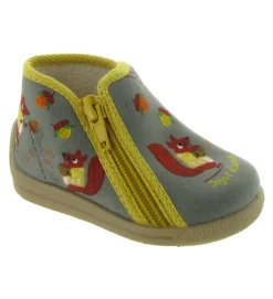 chaussons et pantoufles - - bebe garcon - - Gris - Bellamy
