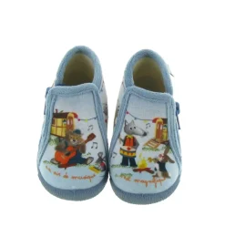 chaussons et pantoufles - - bebe garcon - - Bleu - Bellamy