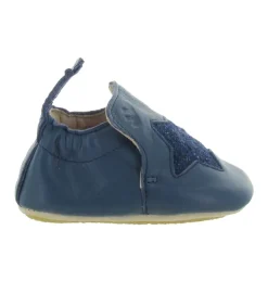 chaussons et pantoufles - - bebe garcon - - Bleu Marine - Easy peasy