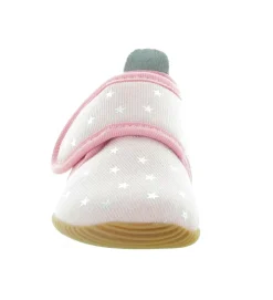 chaussons et pantoufles - - bebe fille - Toile - Rose - Giesswein