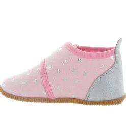 chaussons et pantoufles - - bebe fille - Toile - Rose - Giesswein