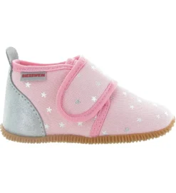chaussons et pantoufles - - bebe fille - Toile - Rose - Giesswein