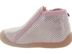 chaussons et pantoufles - - bebe fille - Toile - Rose - Bellamy