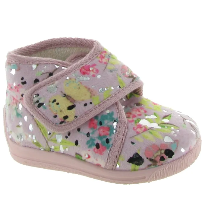 chaussons et pantoufles - - bebe fille - Toile - Rose - Bellamy