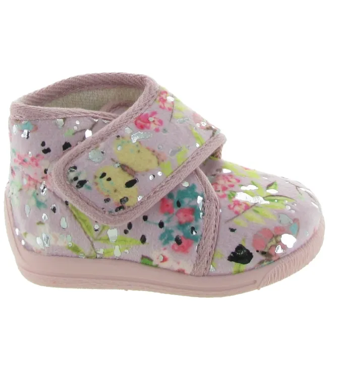 chaussons et pantoufles - - bebe fille - Toile - Rose - Bellamy