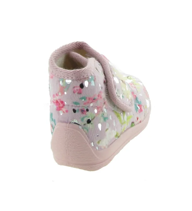 chaussons et pantoufles - - bebe fille - Toile - Rose - Bellamy