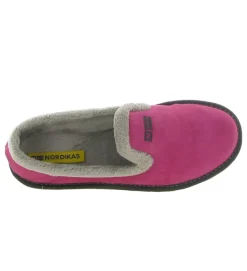 chaussons et pantoufles - Charentaise - femme - Synthétique - Rose - Nordikas