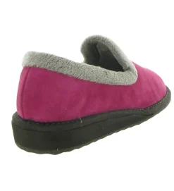 chaussons et pantoufles - Charentaise - femme - Synthétique - Rose - Nordikas