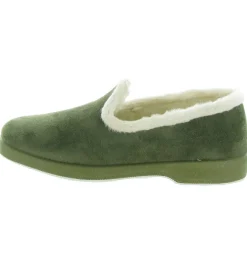 chaussons et pantoufles - Charentaise - femme - Synthétique - Kaki - La maison de l espadrille