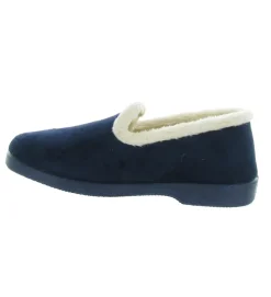 chaussons et pantoufles - Charentaise - femme - Synthétique - Bleu Marine - La maison de l espadrille