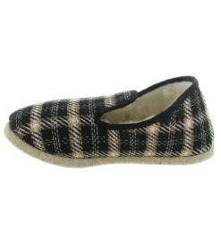 chaussons et pantoufles - Charentaise - femme - Textile - Beige - Rondinaud