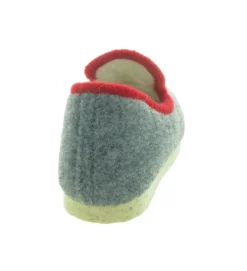chaussons et pantoufles - Charentaise - femme - Synthétique - Gris - Chiceasy