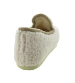 chaussons et pantoufles - Charentaise - femme - Synthétique - Beige - Chiceasy