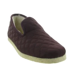 chaussons et pantoufles - Charentaise - femme - Synthétique - Anthracite - Chiceasy