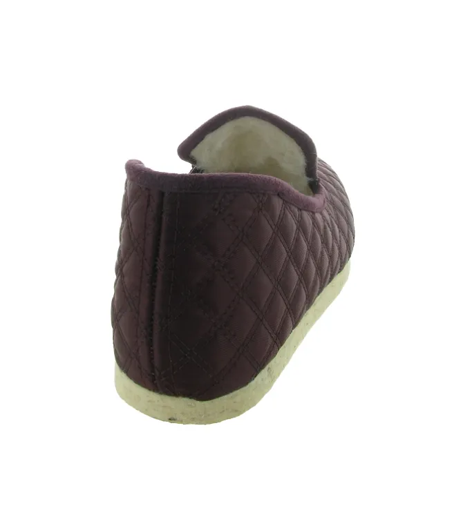 chaussons et pantoufles - Charentaise - femme - Synthétique - Anthracite - Chiceasy