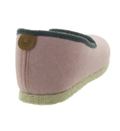 chaussons et pantoufles - Charentaise - femme - Synthétique - Rose - Chausse mouton