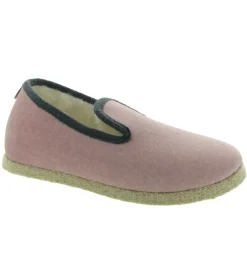 chaussons et pantoufles - Charentaise - femme - Synthétique - Rose - Chausse mouton