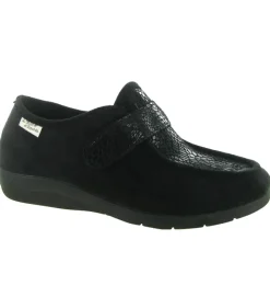 chaussons et pantoufles - Charentaise - femme - Synthétique - Noir - La maison de l espadrille