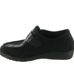 chaussons et pantoufles - Charentaise - femme - Synthétique - Noir - La maison de l espadrille