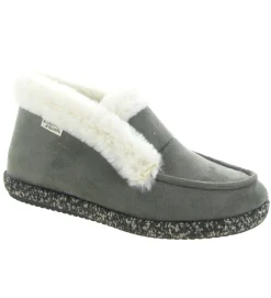 chaussons et pantoufles - Charentaise - femme - Synthétique - Gris - La maison de l espadrille