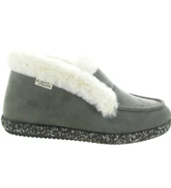chaussons et pantoufles - Charentaise - femme - Synthétique - Gris - La maison de l espadrille