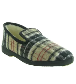chaussons et pantoufles - Charentaises - homme - Synthétique - Noir - La maison de l espadrille