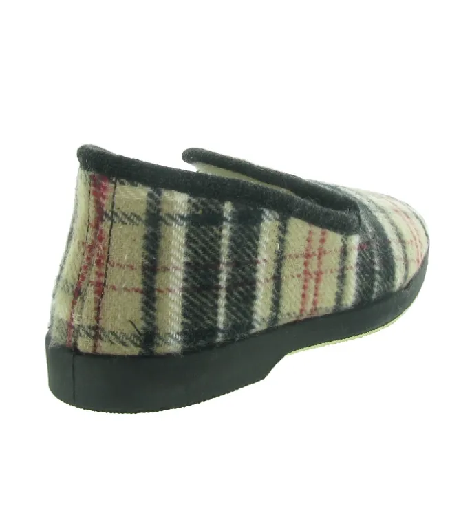 chaussons et pantoufles - Charentaises - homme - Synthétique - Noir - La maison de l espadrille