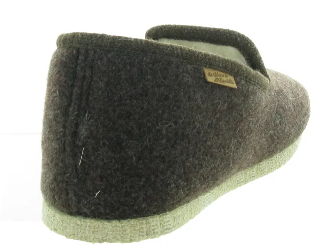 chaussons et pantoufles - Charentaises - homme - Synthétique - Marron - La maison de l espadrille