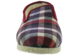 chaussons et pantoufles - Charentaises - homme - Synthétique - Rouge - Chausse mouton