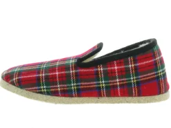 chaussons et pantoufles - Charentaises - homme - Synthétique - Rouge - La maison de l espadrille