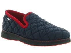 chaussons et pantoufles - Charentaises - homme - Synthétique - Bleu - Semelflex