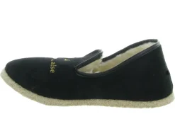 chaussons et pantoufles - Charentaises - homme - Textile - Noir - Rondinaud