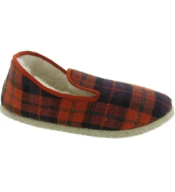 chaussons et pantoufles - Charentaises - homme - Textile - Orange - Rondinaud