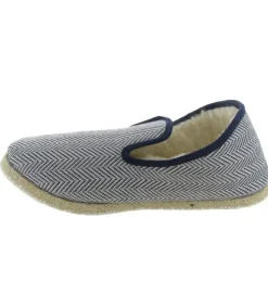 chaussons et pantoufles - Charentaises - homme - Textile - Bleu - Rondinaud