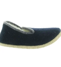 chaussons et pantoufles - Charentaises - homme - Textile - Bleu Marine - Rondinaud