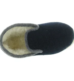 chaussons et pantoufles - Charentaises - homme - Textile - Bleu Marine - Rondinaud