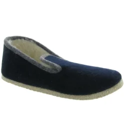 chaussons et pantoufles - Charentaises - homme - Textile - Bleu Marine - Rondinaud