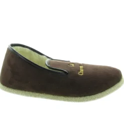 chaussons et pantoufles - Charentaises - homme - Textile - Marron - Rondinaud