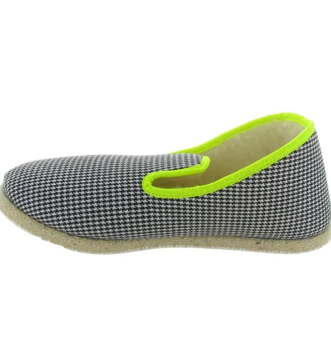 chaussons et pantoufles - Charentaises - homme - Textile - Bleu - Rondinaud