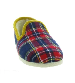 chaussons et pantoufles - Charentaises - homme - Synthétique - Rouge - Semelflex