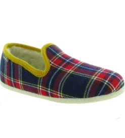 chaussons et pantoufles - Charentaises - homme - Synthétique - Rouge - Semelflex