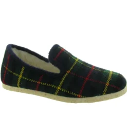 chaussons et pantoufles - Charentaises - homme - Synthétique - Vert - Chiceasy