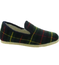 chaussons et pantoufles - Charentaises - homme - Synthétique - Vert - Chiceasy