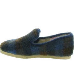 chaussons et pantoufles - Charentaises - homme - Synthétique - Bleu Marine - Chiceasy