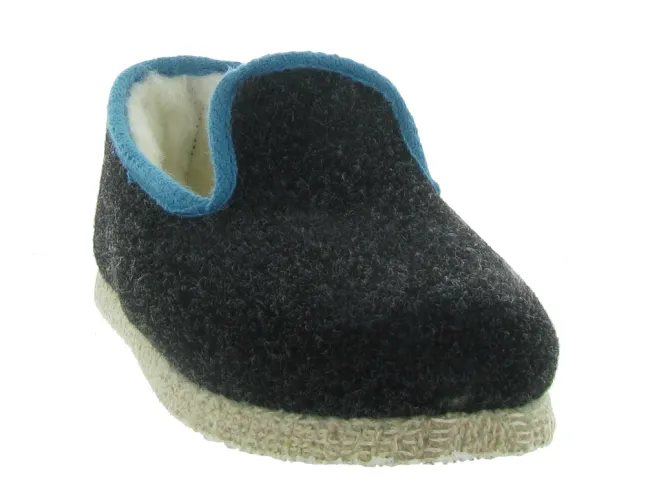 chaussons et pantoufles - - femme - Synthétique - Noir - Chausse mouton